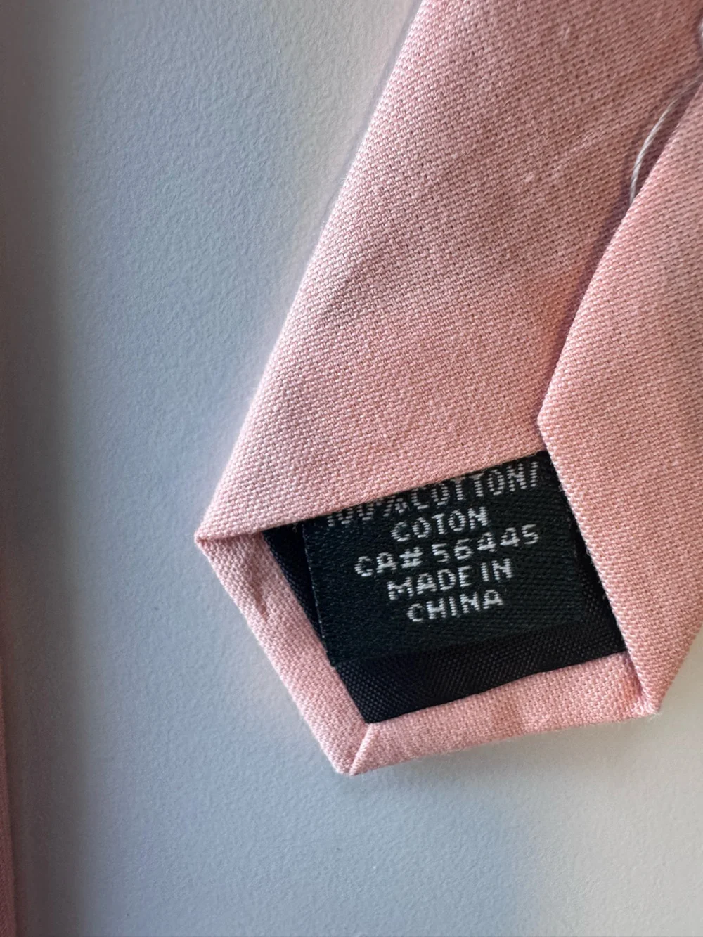 J. Crew men’s The Narrow Tie light orange color